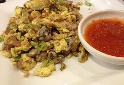 Order A7. Oyster Omelete food online from Secret Recipe Asian Bistro store, Plano on bringmethat.com