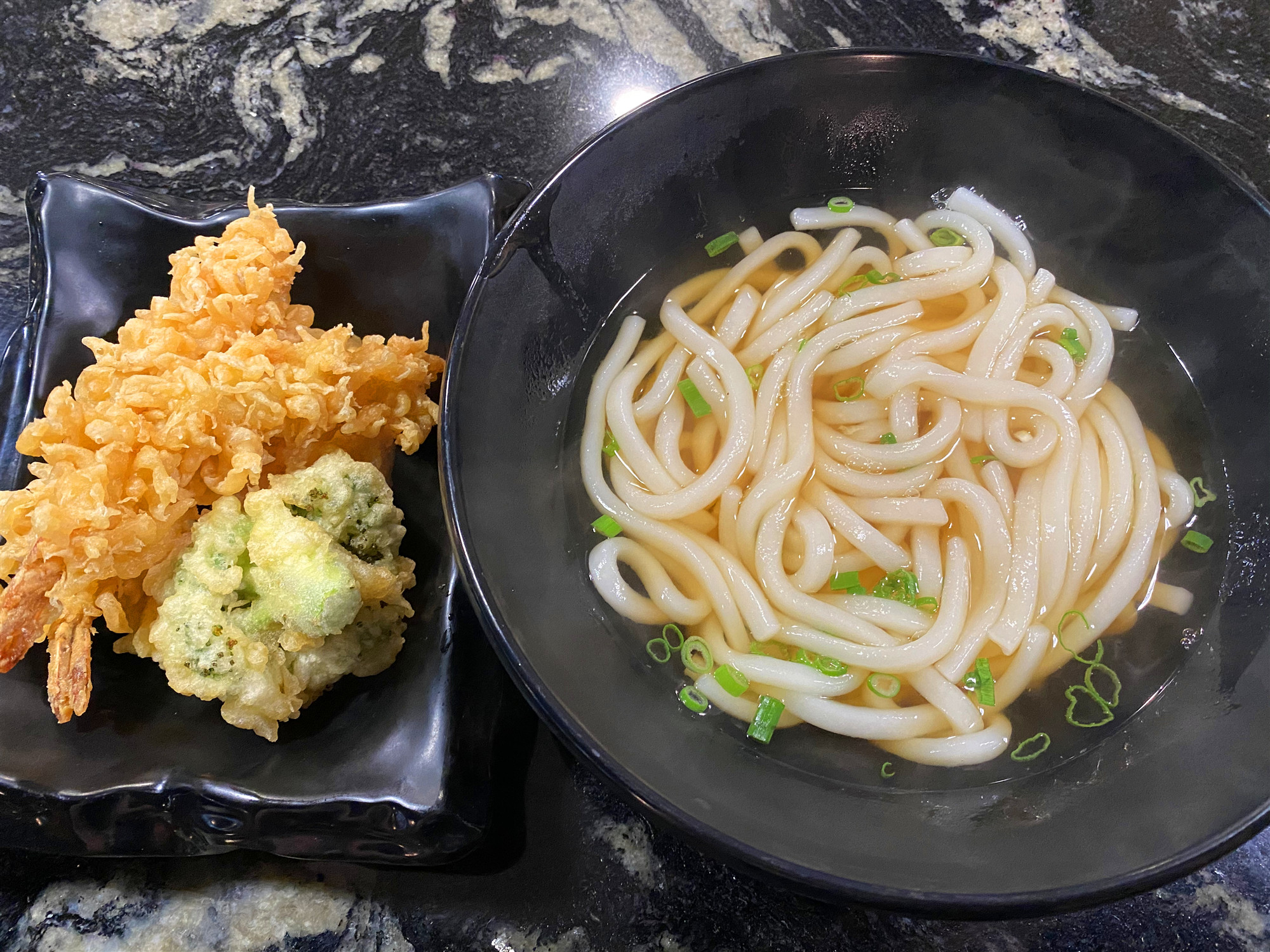 Order Tempura Udon food online from Hoki Korean Bbq & Japanese Cuisine store, Modesto on bringmethat.com
