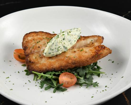 Order Chiliean Sea Bass food online from Simms Steakhouse store, Golden on bringmethat.com
