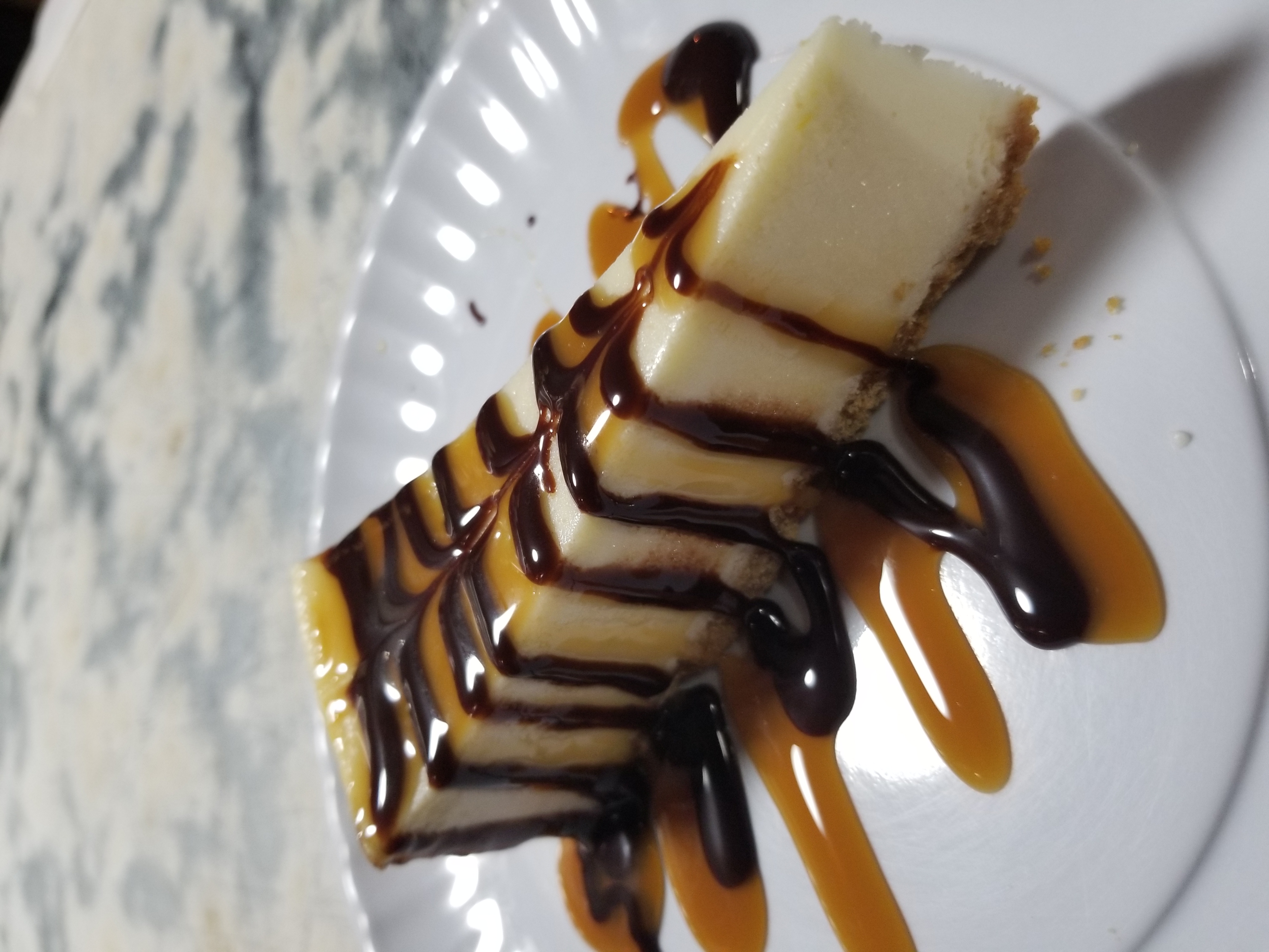 Order Vanilla cheesecake  food online from Midnite Slice store, Seabrook on bringmethat.com