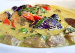 Order Green Curry Avocado food online from Golden Triangle Cuisine store, Los Gatos on bringmethat.com