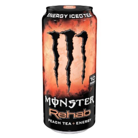 Order Monster Rehab Peach Tea Energy 15.5oz food online from Speedway store, Centerville on bringmethat.com
