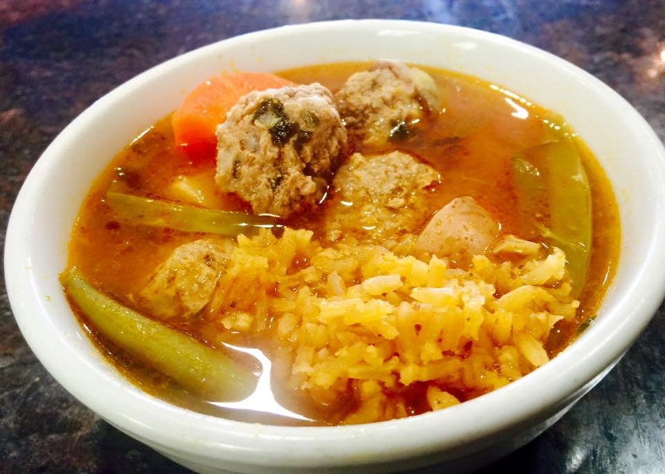 Order Albondigas Soup food online from Guahan Grill store, Oceanside on bringmethat.com