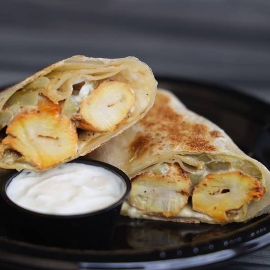 Order 4. Chicken Tikka Wrap food online from Waygu Shawarma Grill store, El Cajon on bringmethat.com