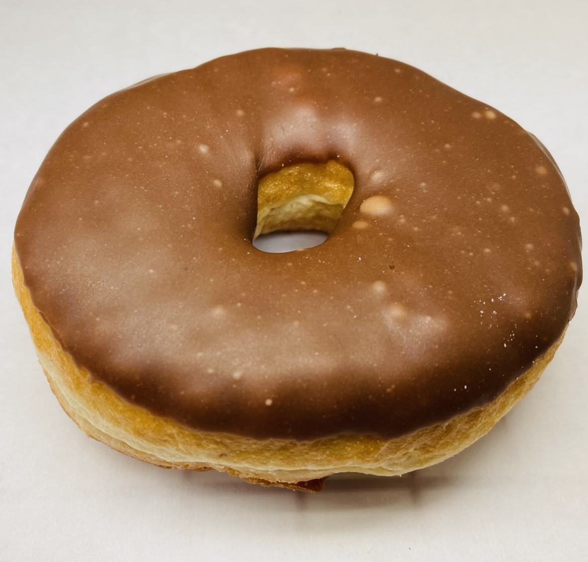 Order Chocolate Frosted Donut food online from Boston Donuts store, Fitchburg on bringmethat.com