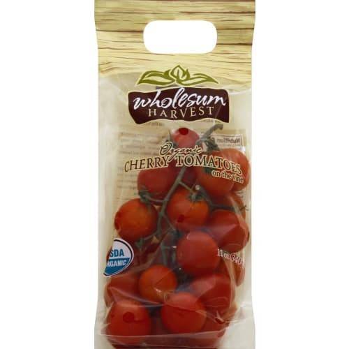 Order Wholesum Harvest · Organic Cherry Tomatoes on the Vine (12 oz) food online from Jewel-Osco store, Niles on bringmethat.com