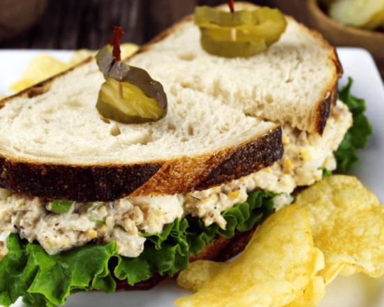 Order Tuna Salad Sandwich food online from Natures Juice Bar & Cafe store, Raleigh on bringmethat.com