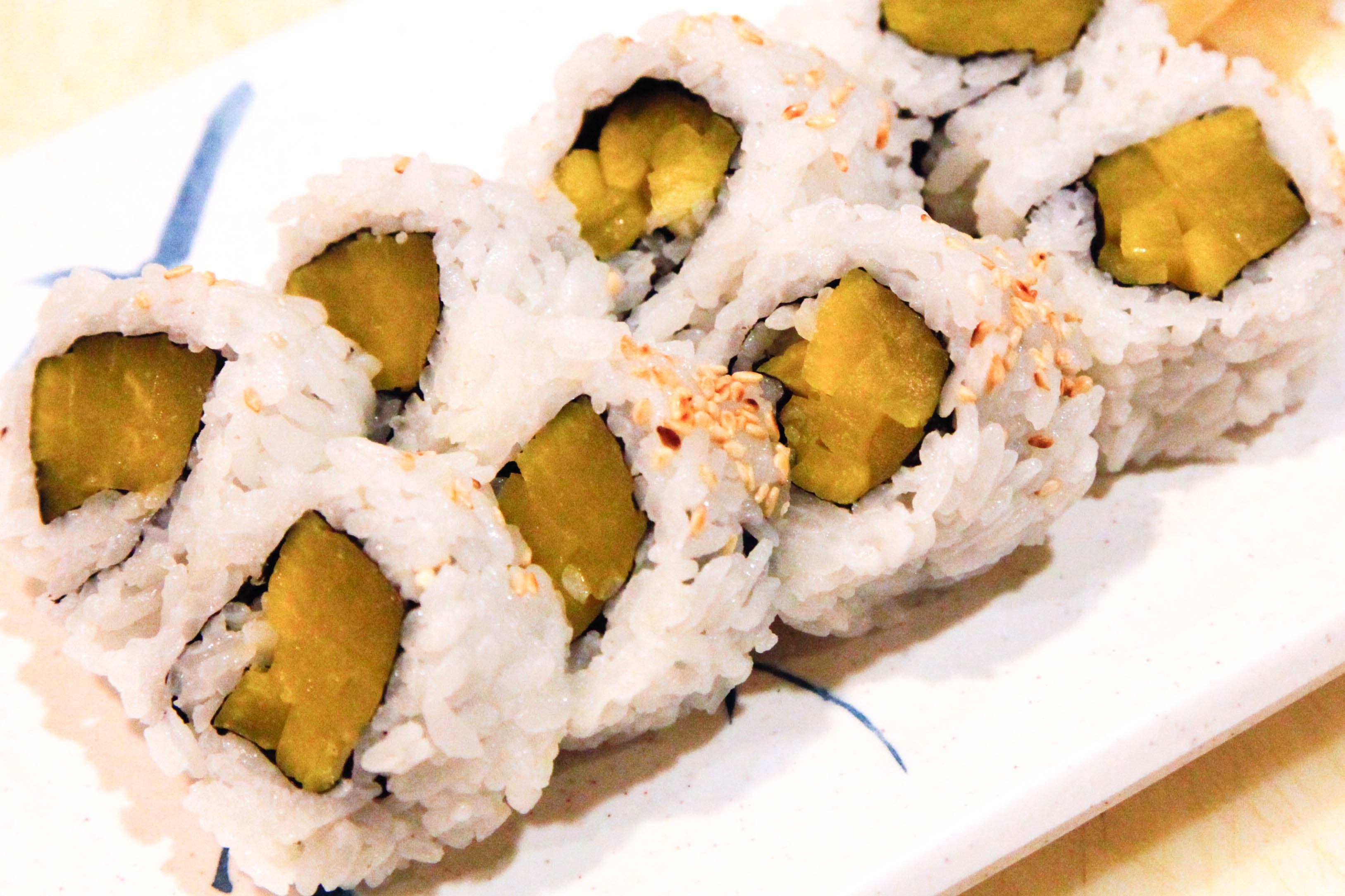 Order Oshinko Roll food online from Shirasoni Japanese Restaurant store, Alameda on bringmethat.com