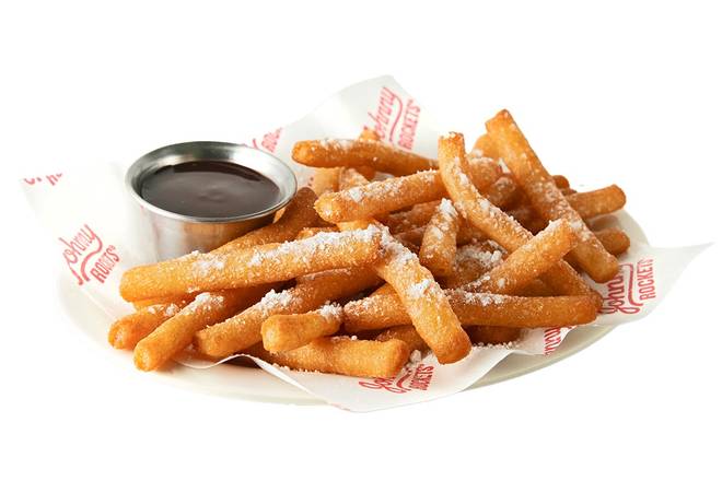 Order Funnel Cake Fries food online from Johnny Rockets store, Atlantic City on bringmethat.com