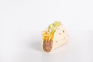 Order Frijole Soft Taco food online from Taco Box store, Portales on bringmethat.com