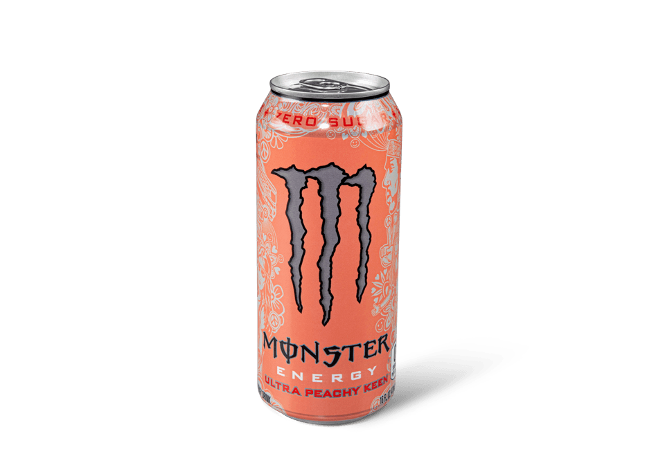 Order Monster Ultra Peachy 16oz food online from Wawa store, Holmes on bringmethat.com