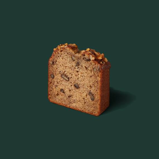 Order Banana Walnut & Pecan Loaf food online from Starbucks store, Santa Barbara on bringmethat.com