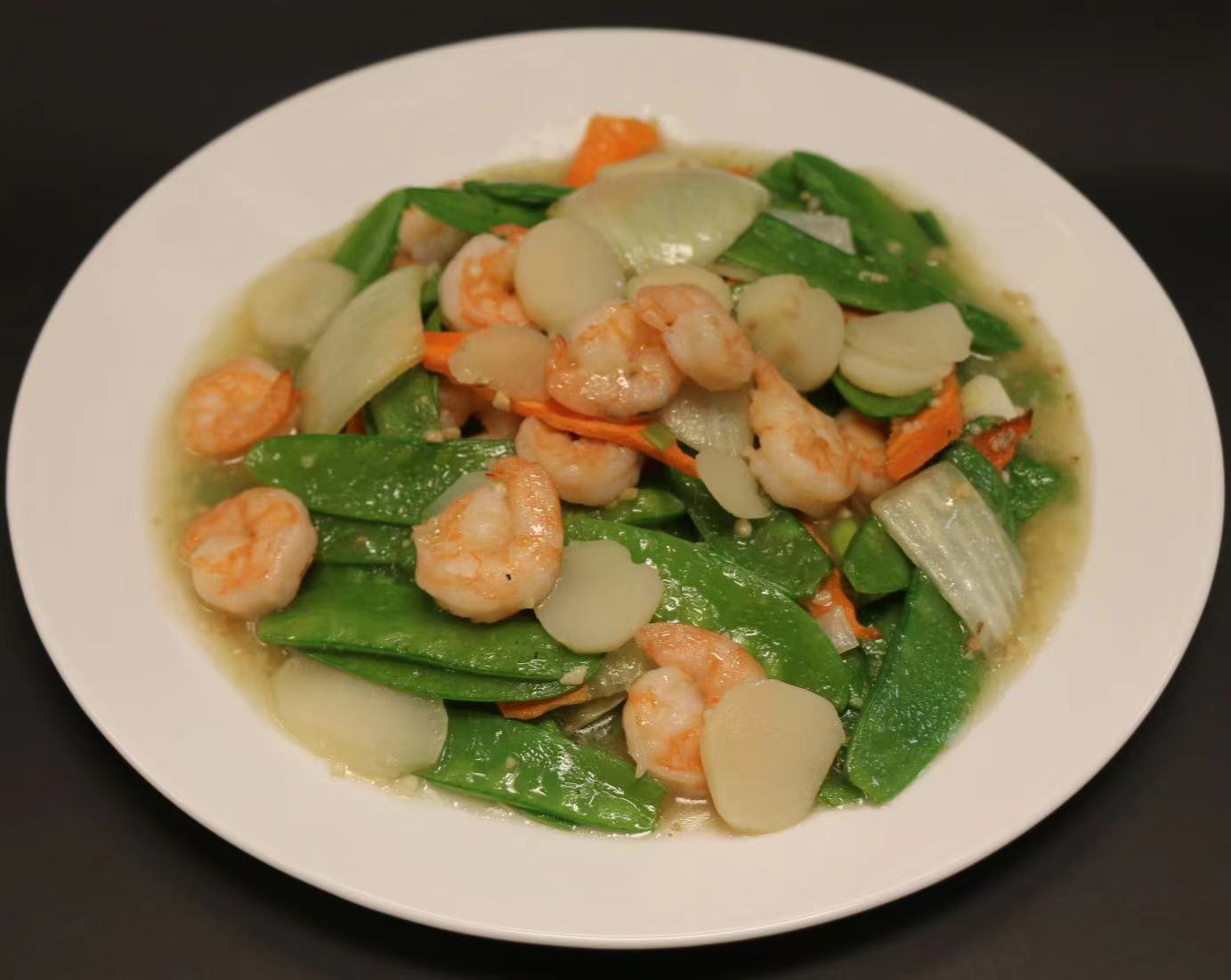 Order 77. Shrimp with Peapod 雪豆虾 food online from Yen Ching Chinese Restaurant store, Naperville on bringmethat.com