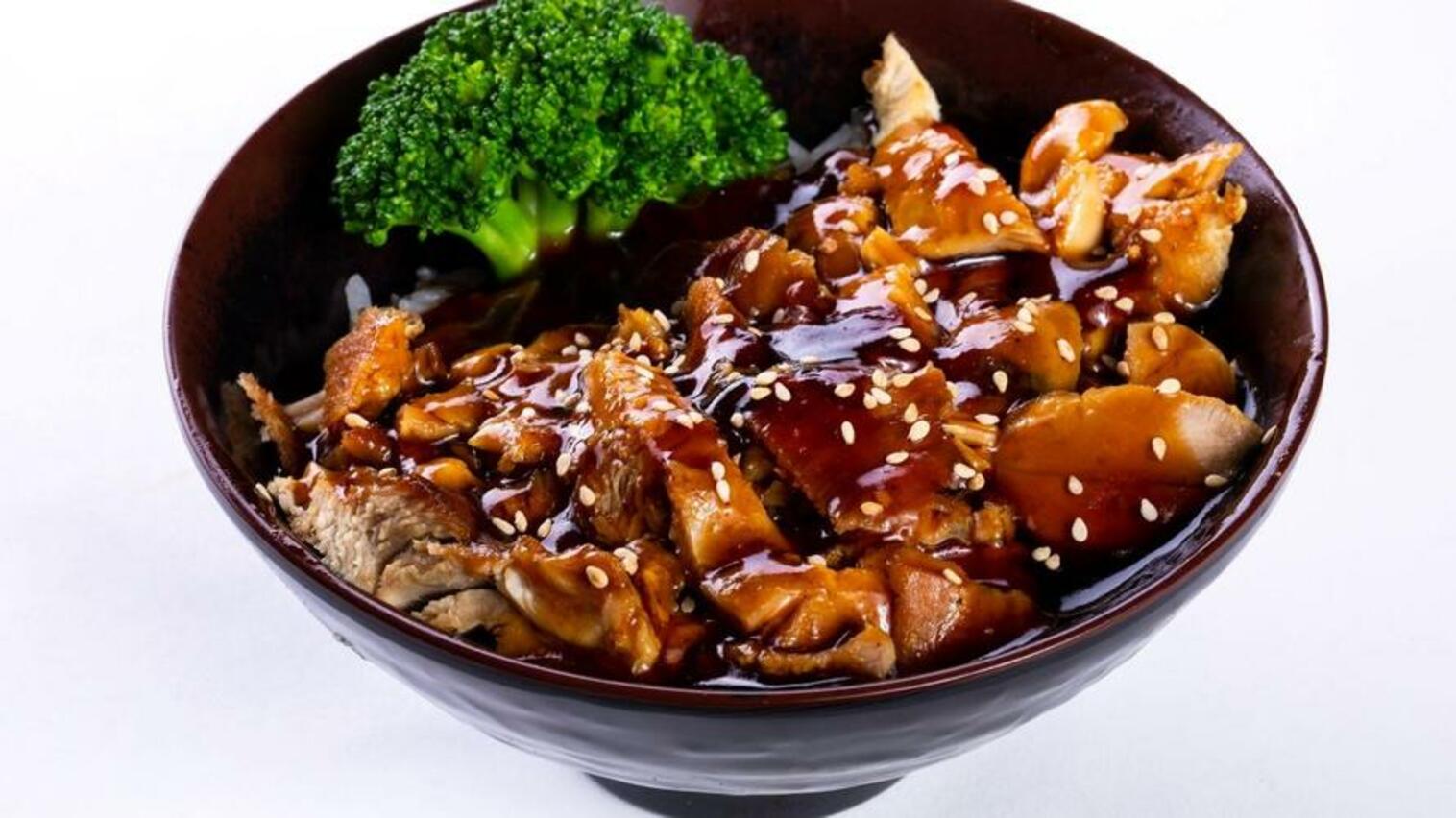 Order (d033) Chicken Teriyaki Bowl food online from Sushistop Glendale store, Glendale on bringmethat.com