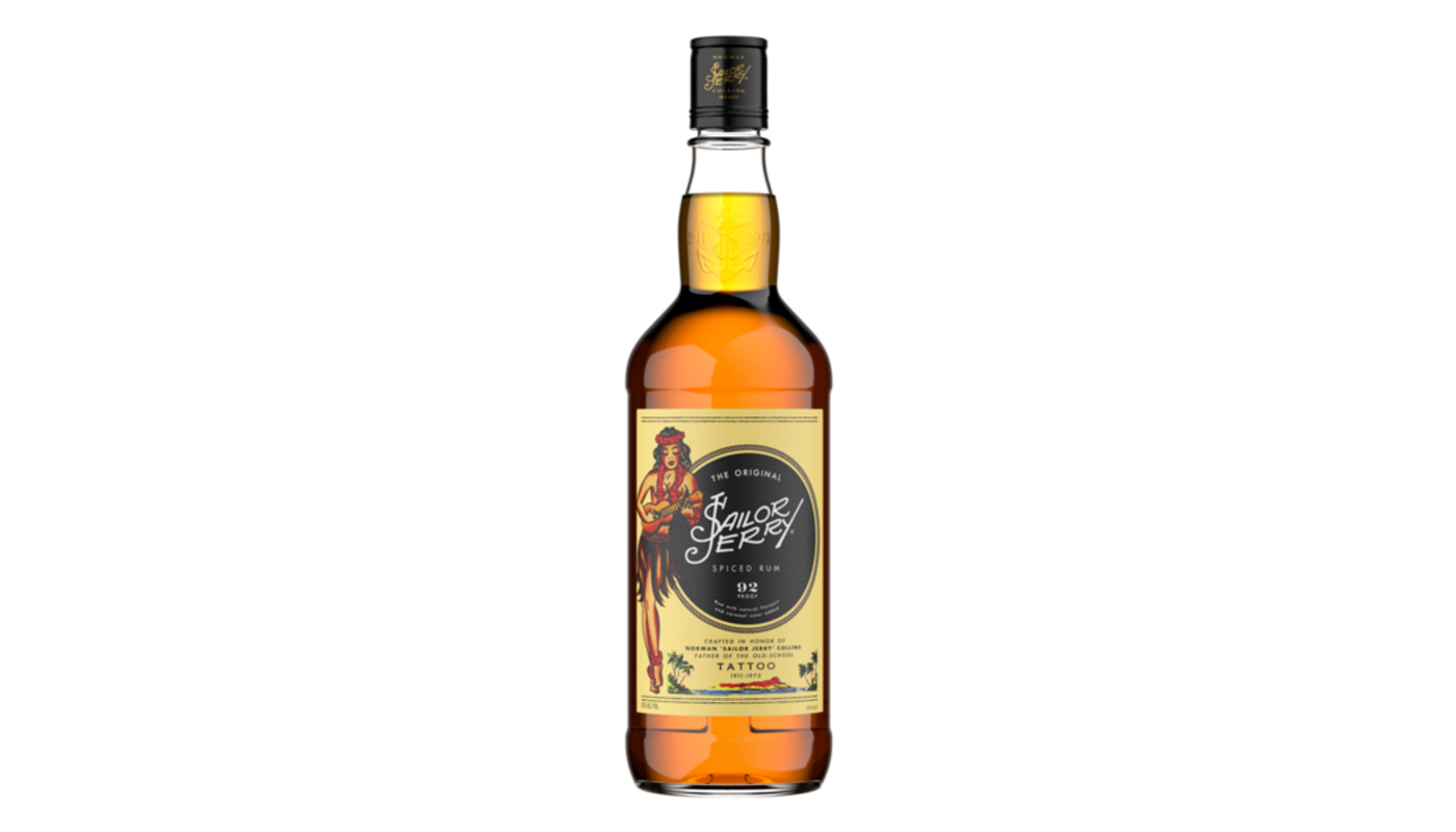 Order Sailor Jerry Spiced Rum 750mL food online from Ross Liquor store, Sylmar on bringmethat.com