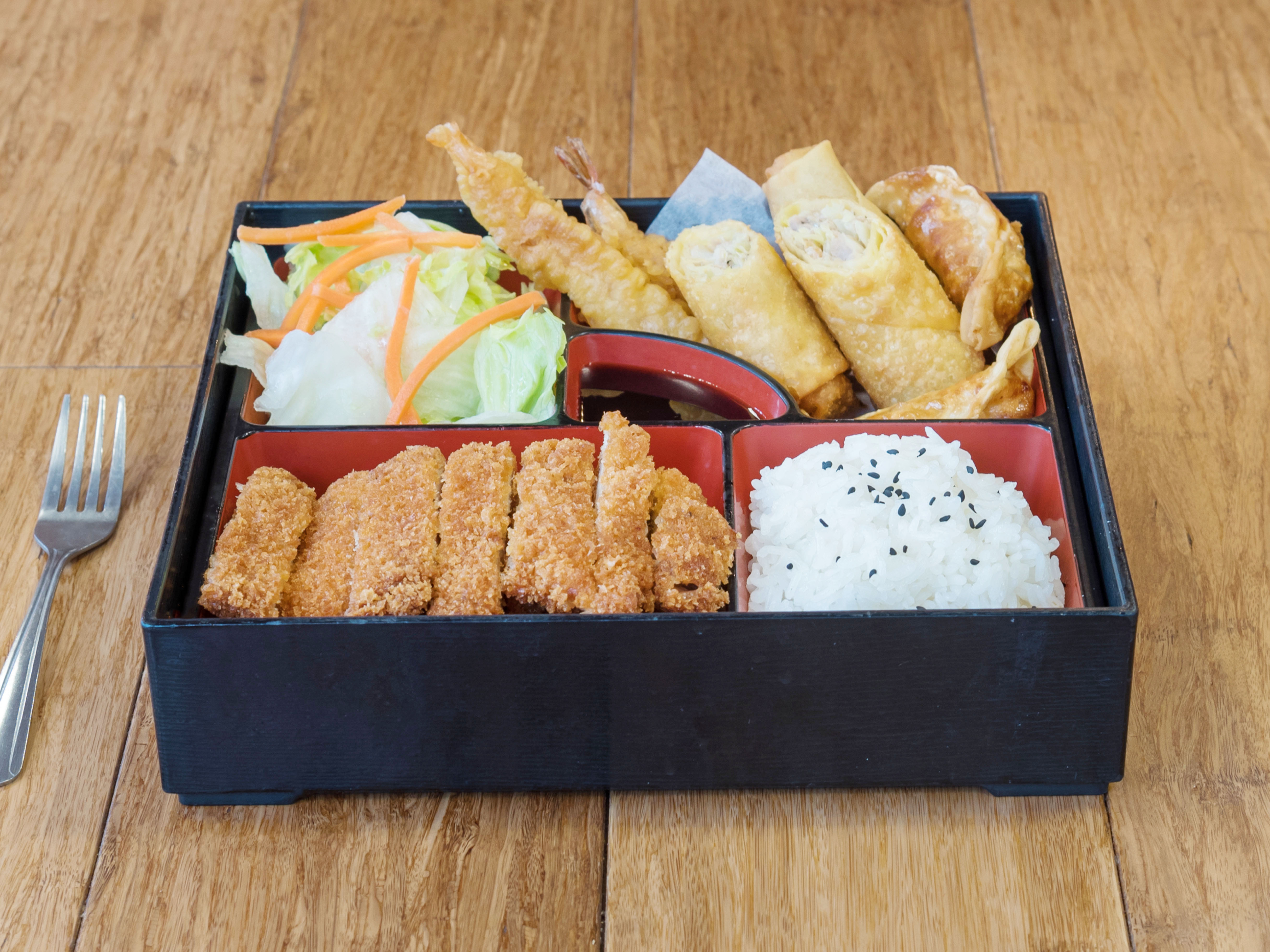 Order Chicken Katsu Bento food online from Joy Teriyaki store, Clackamas on bringmethat.com