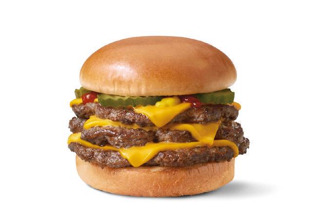 Order Original Cheeseburger Signature Stackburger Triple food online from Dairy Queen Grill & Chill store, Alabaster on bringmethat.com