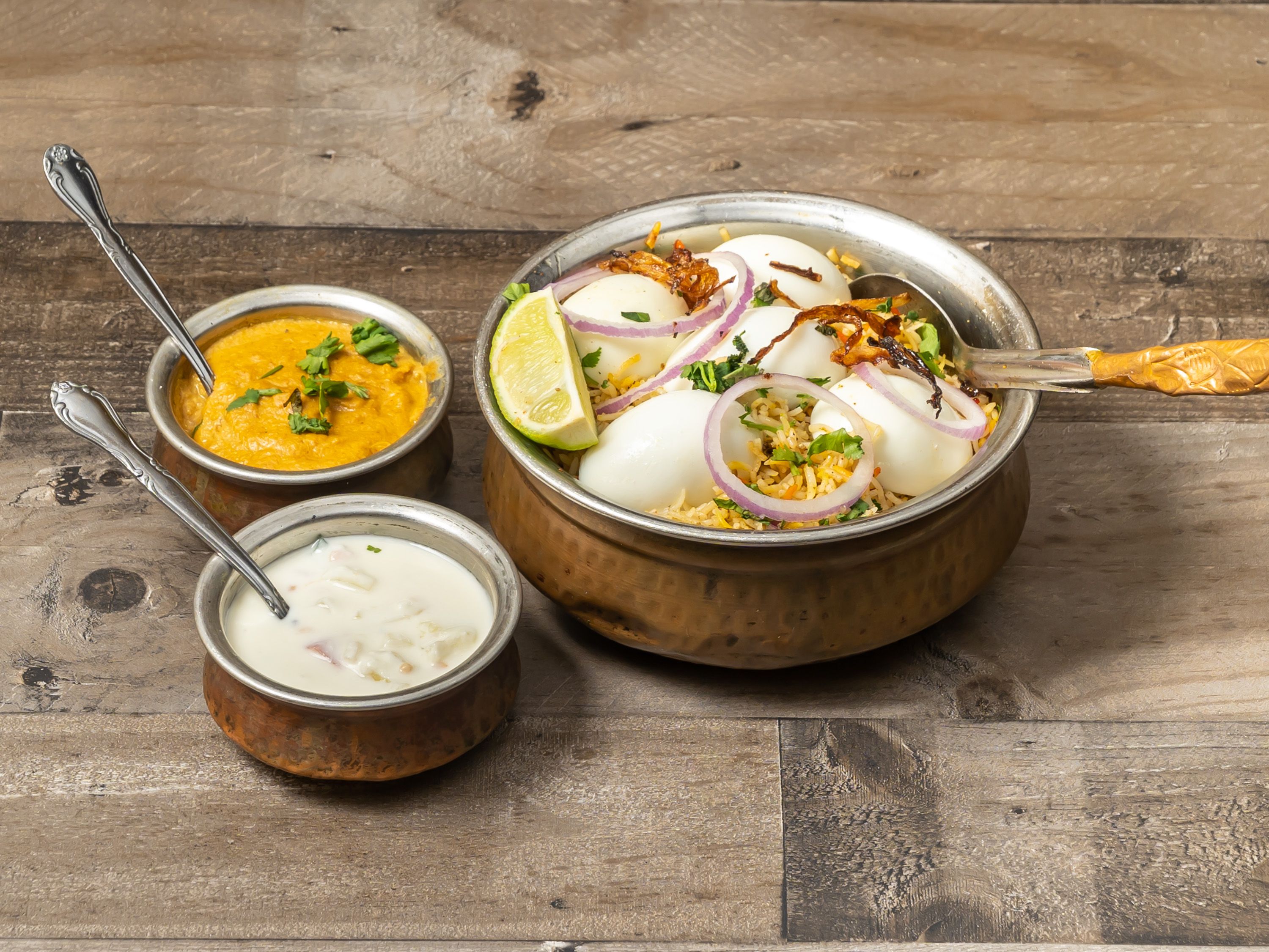 Order Egg Biriyani food online from Masala Indian Kitchen store, Dallas on bringmethat.com