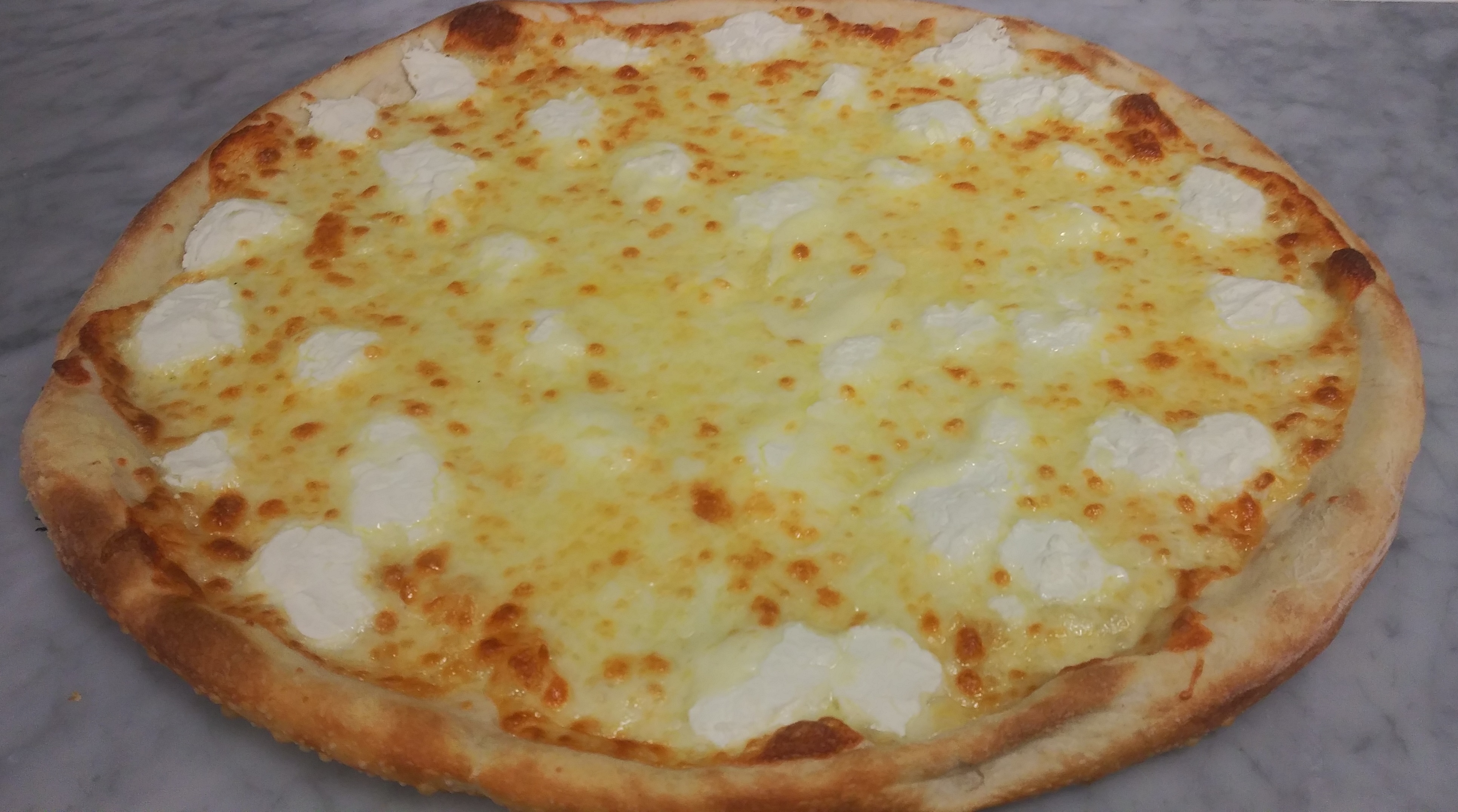 Order 16" Large Tre Formaggi food online from Venezia Pizza store, Morrisville on bringmethat.com