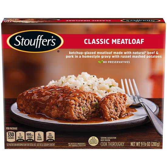 Order Stouffer's Classic Meatloaf Frozen Meal, 9.88 OZ food online from Cvs store, LANETT on bringmethat.com