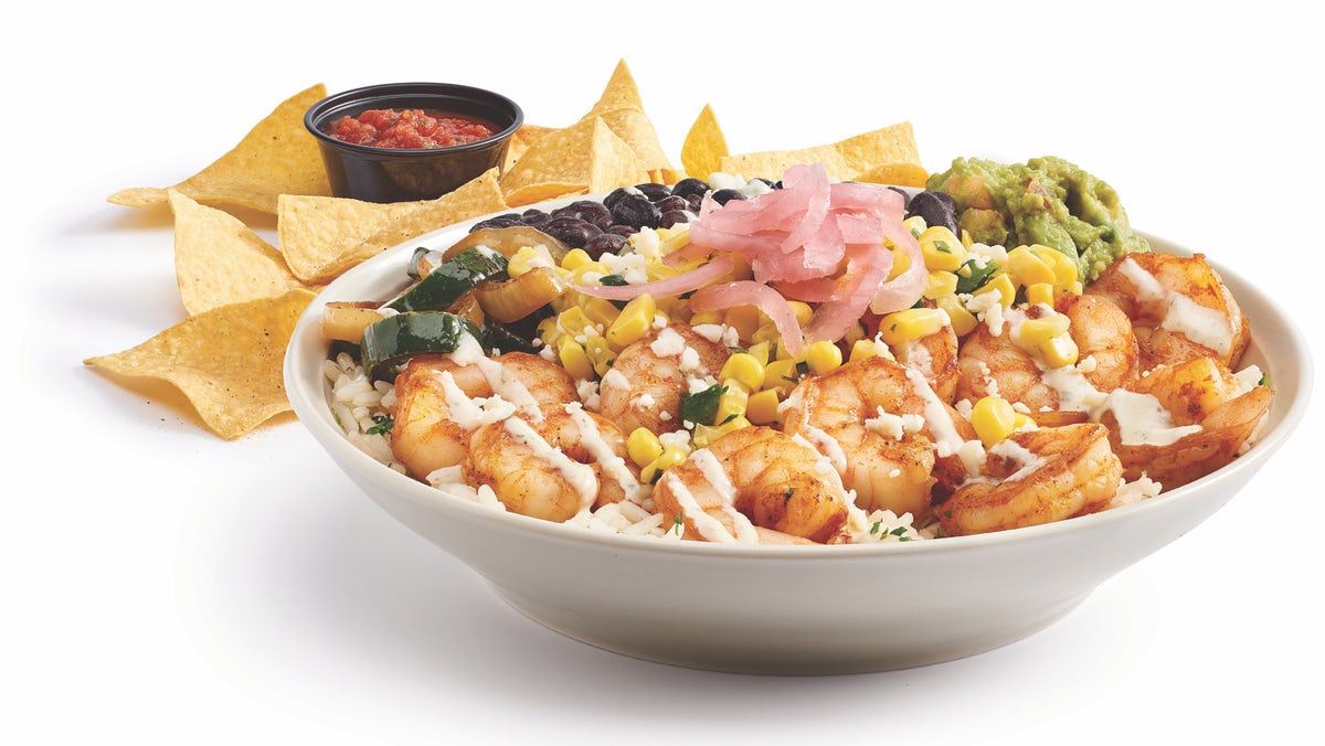 Order Garlic Shrimp Bowl food online from Tijuana Flats store, Valrico on bringmethat.com