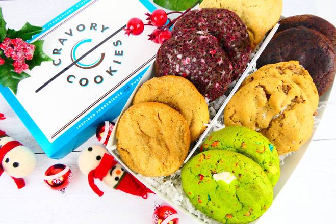 Order January Flavors - Dozen  food online from Cravory Cookies store, San Diego on bringmethat.com