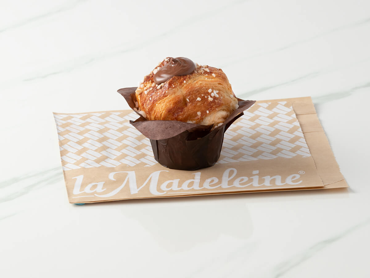 Order Nutella® Croissant Muffin food online from La Madeleine store, Dallas on bringmethat.com