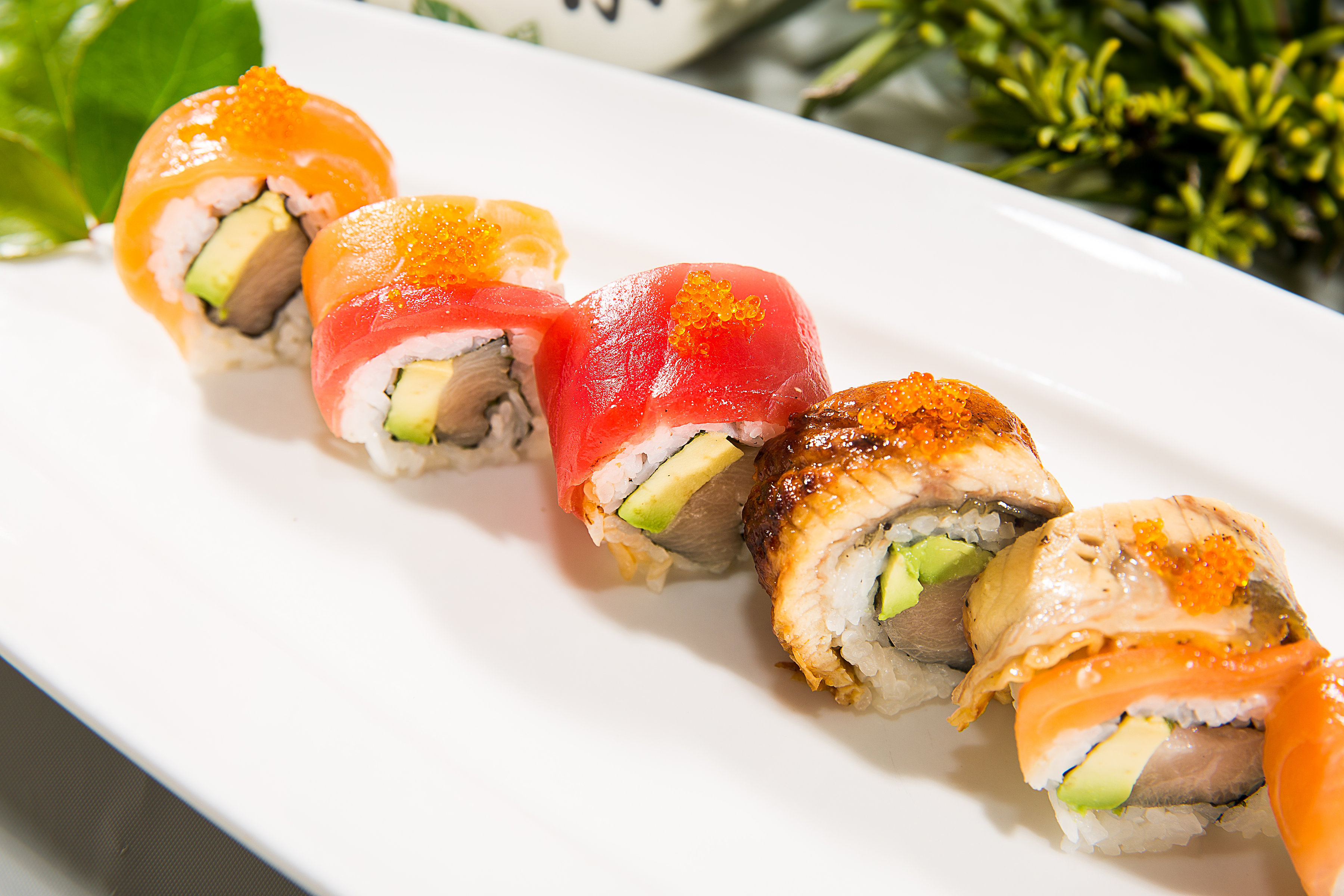 Order Under The Sea Roll food online from Azuma Japanese Cuisine store, Cupertino on bringmethat.com