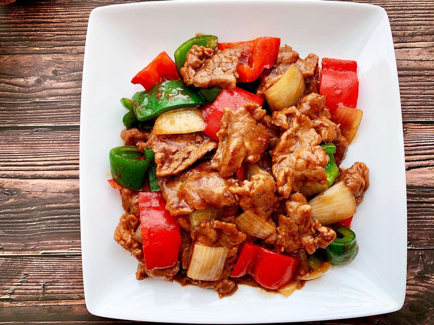 Order 69. Pepper Steak with Onion food online from China Gate store, Kimberly on bringmethat.com