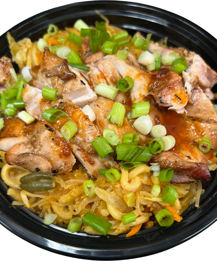 Order #10 Deluxe Pancit Bowl food online from Hunny Beez store, Newberg on bringmethat.com