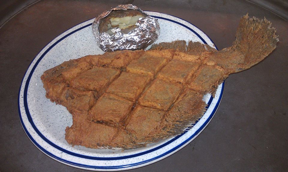 Order Whole Flounder  food online from Blue Bay Seafood Restaurant store, Spartanburg on bringmethat.com