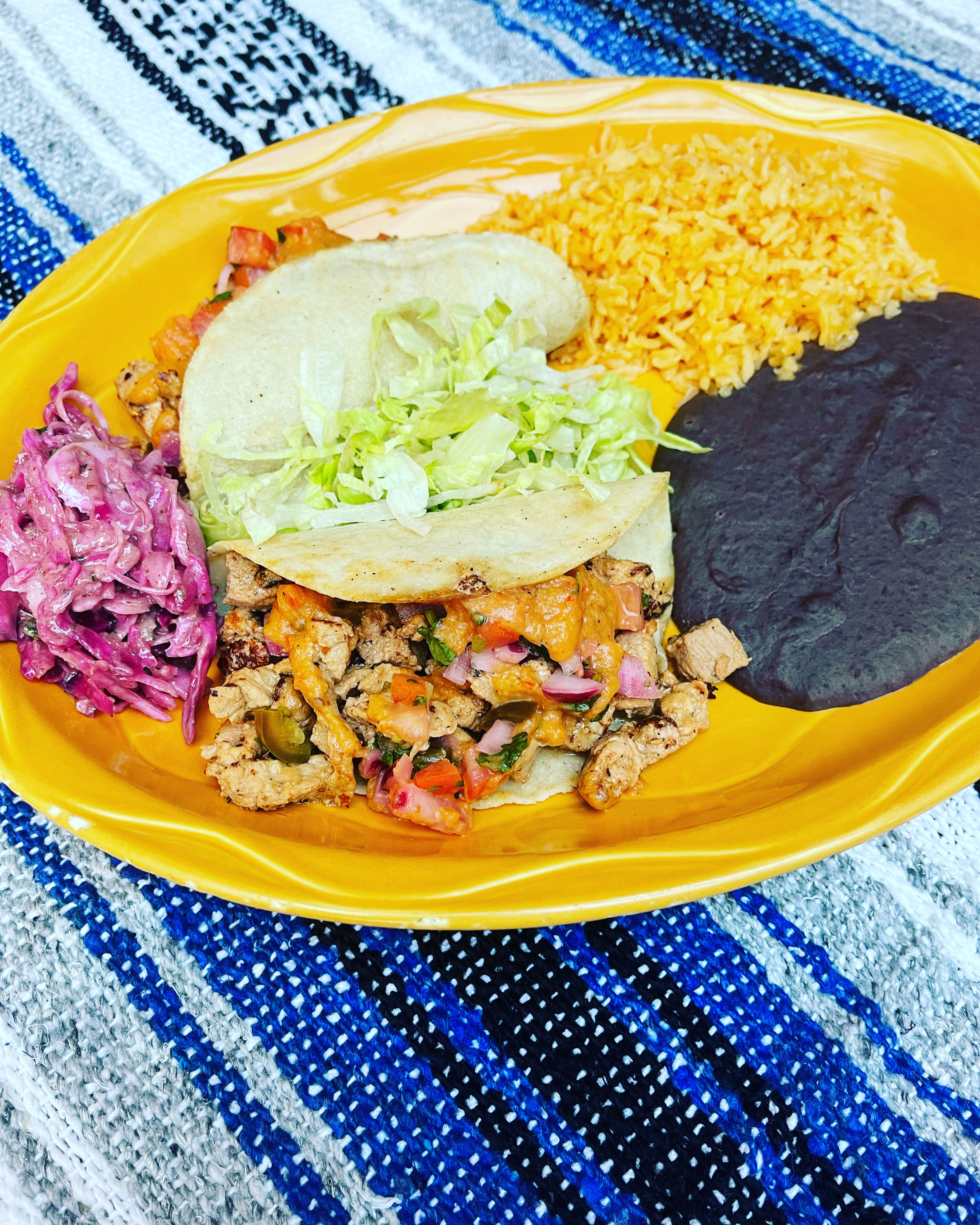Order Tacos al Pastor  food online from Cafe Sol Azteca store, Newton on bringmethat.com