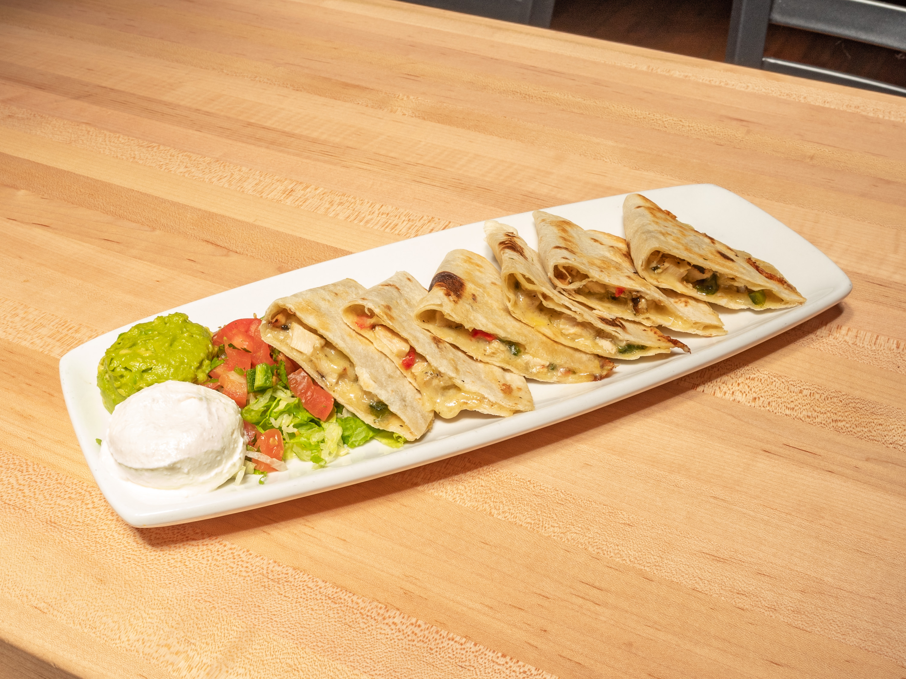 Order Grilled Steak Quesadillas food online from Rio Grand Mexican Restaurant store, Denver on bringmethat.com