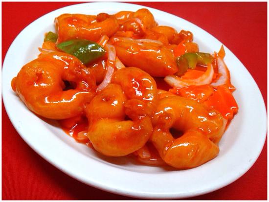 Order Large Sweet and Sour Shrimp food online from Kong Kitchen store, Atlanta on bringmethat.com