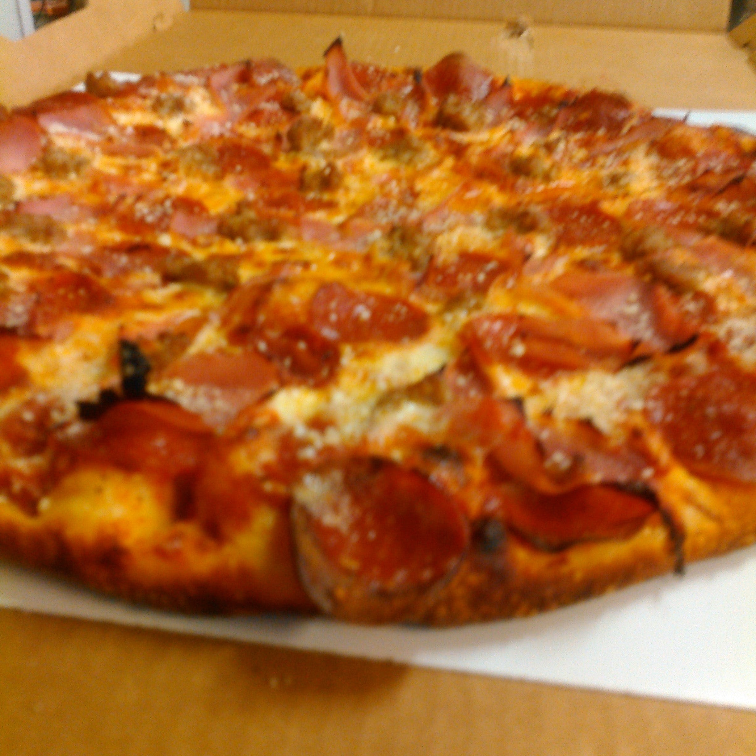 Order Two Toppings Pizza - Small 12'' food online from Three Brothers Pizza store, Lowell on bringmethat.com
