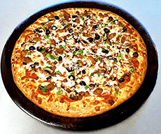 Order Small Supreme Pizza food online from Uncle John Pizza store, Grand Prairie on bringmethat.com