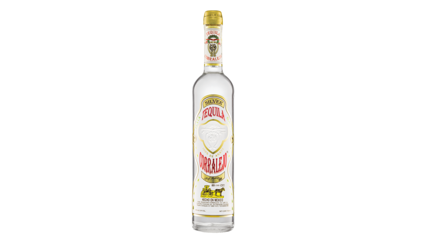 Order Corralejo Tequila Blanco 750mL food online from Circus Liquor store, Los Angeles on bringmethat.com