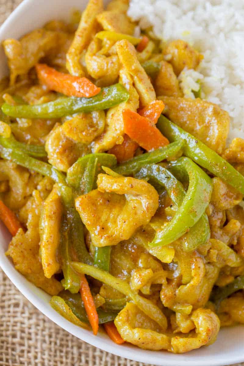 Order Curry Chicken(large) food online from Far East Restaurant store, Capitol Heights on bringmethat.com