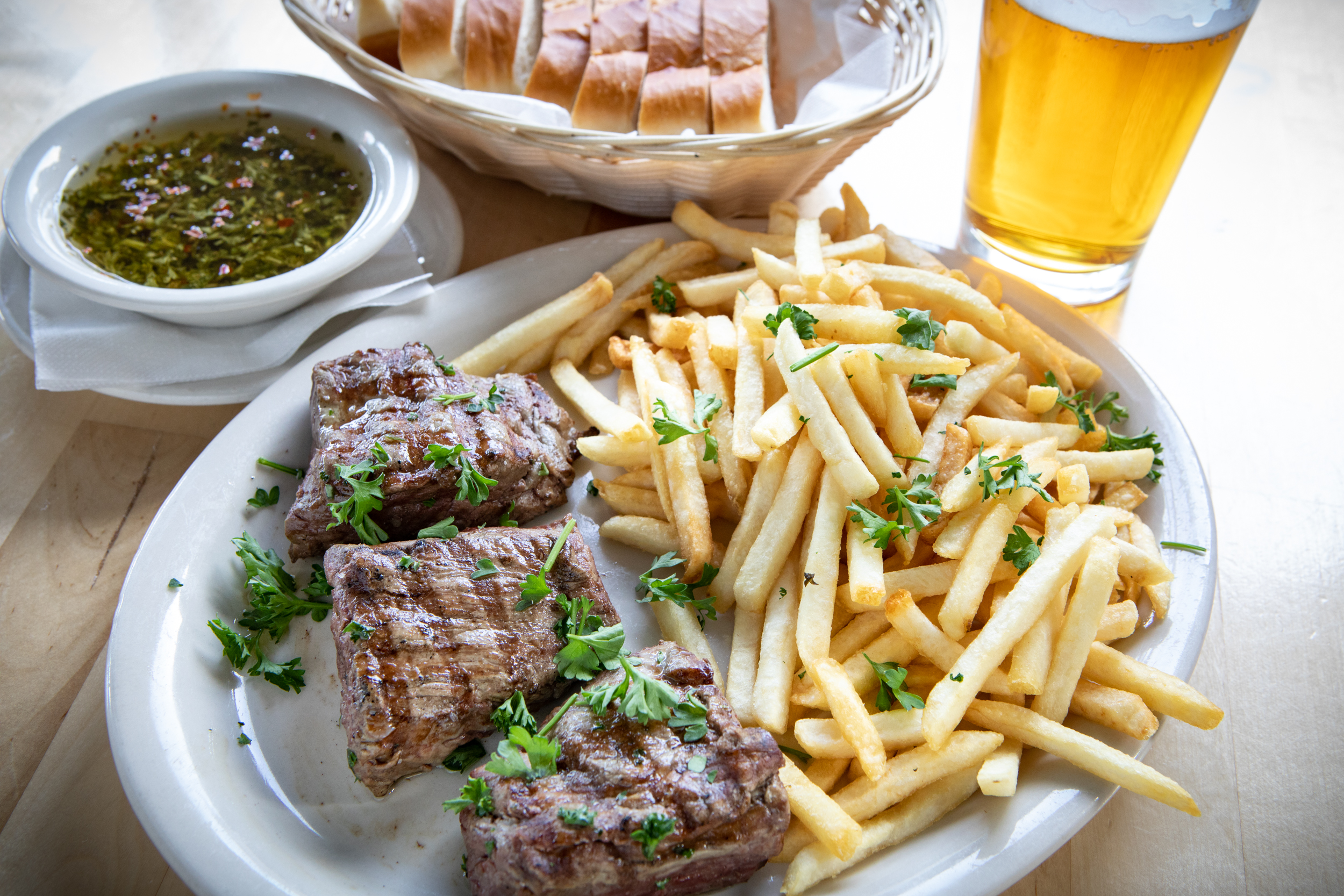 Order Lomo food online from Lalas Argentine Grill store, Los Angeles on bringmethat.com