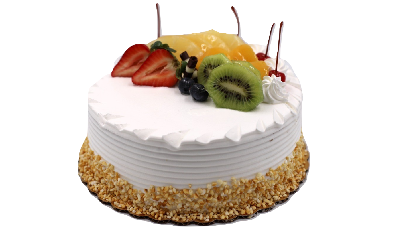 Order 8" Mixed Fruit Cake什果蛋糕(8吋) food online from Kee Wah Bakery store, Cupertino on bringmethat.com