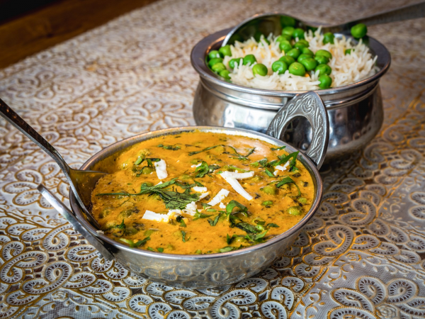 Order Methi Malai Matar food online from Mughlai Indian Cuisine store, New York on bringmethat.com