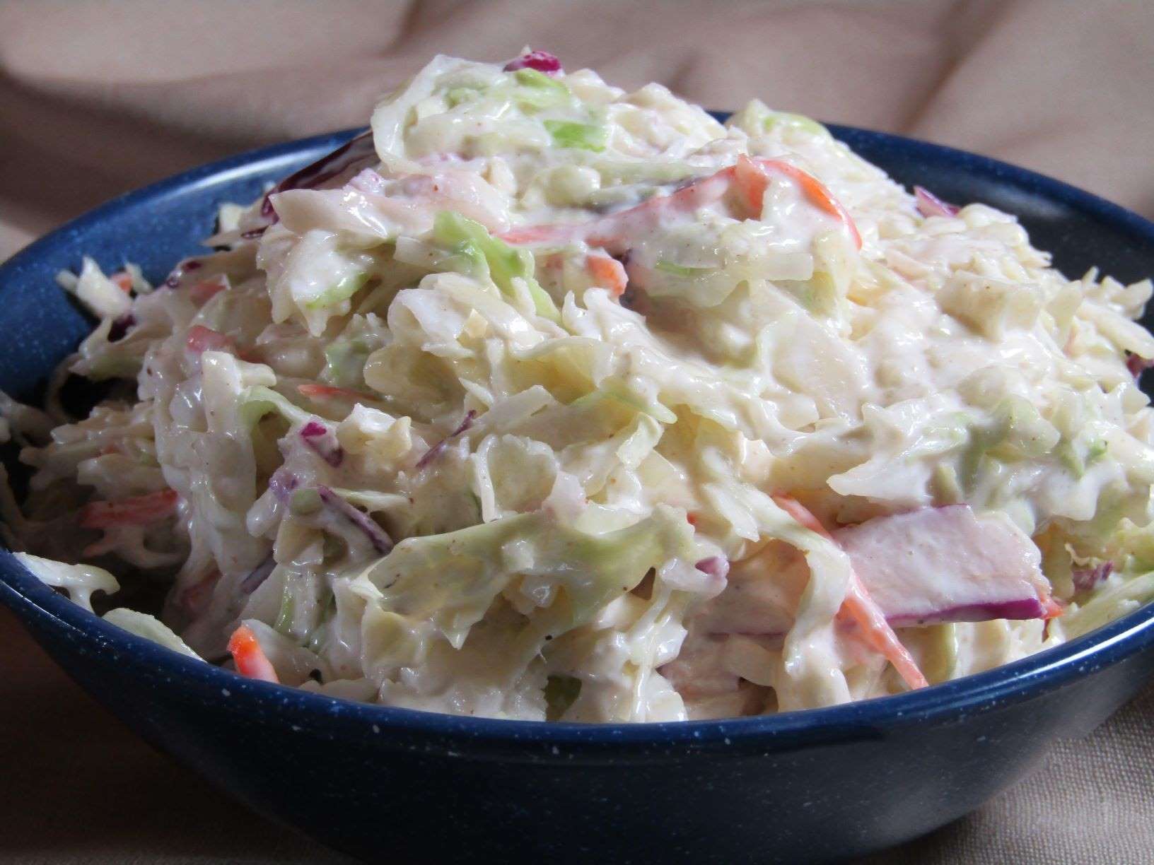 Order Coleslaw food online from Bandanas Bar-B-Q store, Fairview Heights on bringmethat.com