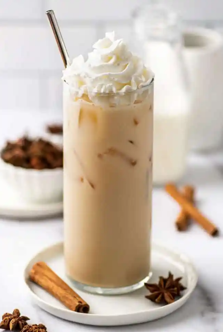 Order Iced Chai Tea Latte food online from Caffe Bene store, Jackson Heights on bringmethat.com