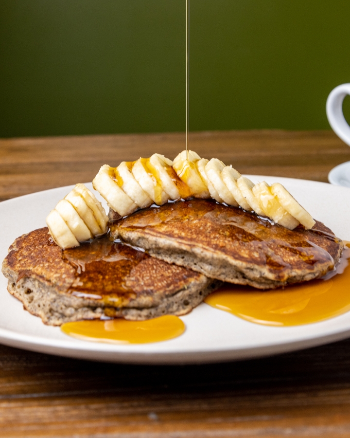 Order Buckwheat Pancakes food online from Grass Roots Kitchen store, Tarrytown on bringmethat.com