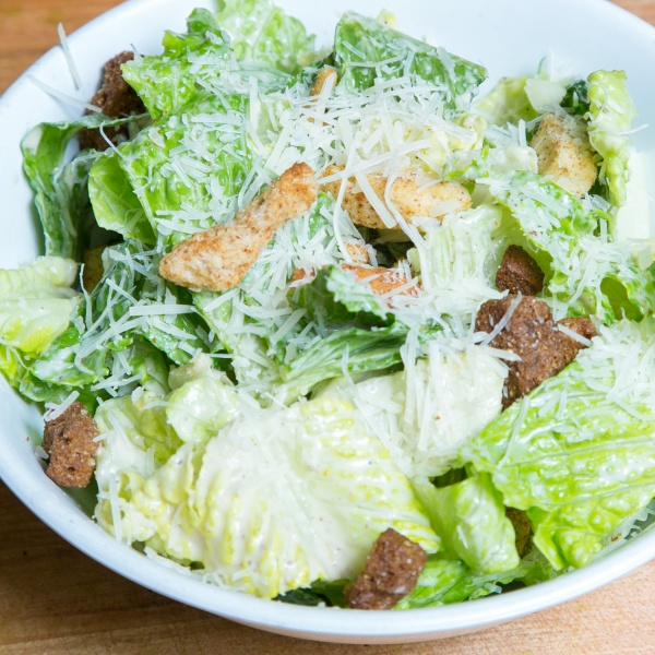 Order Caesar Salad food online from La Vals Pizza store, Berkeley on bringmethat.com