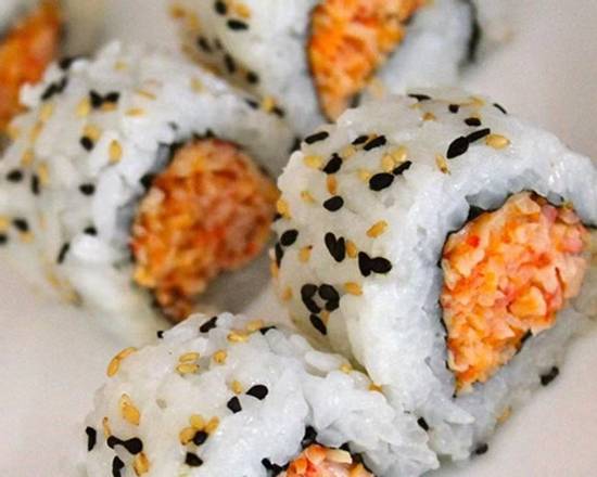 Order Spicy kani Roll food online from Wu's Garden store, Upper Leacock on bringmethat.com