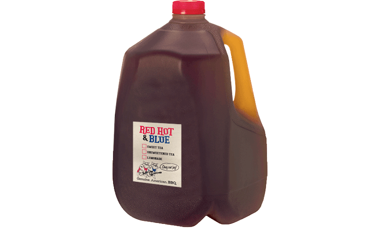Order Iced Tea Gallon food online from Red Hot & Blue store, North Richland Hills on bringmethat.com
