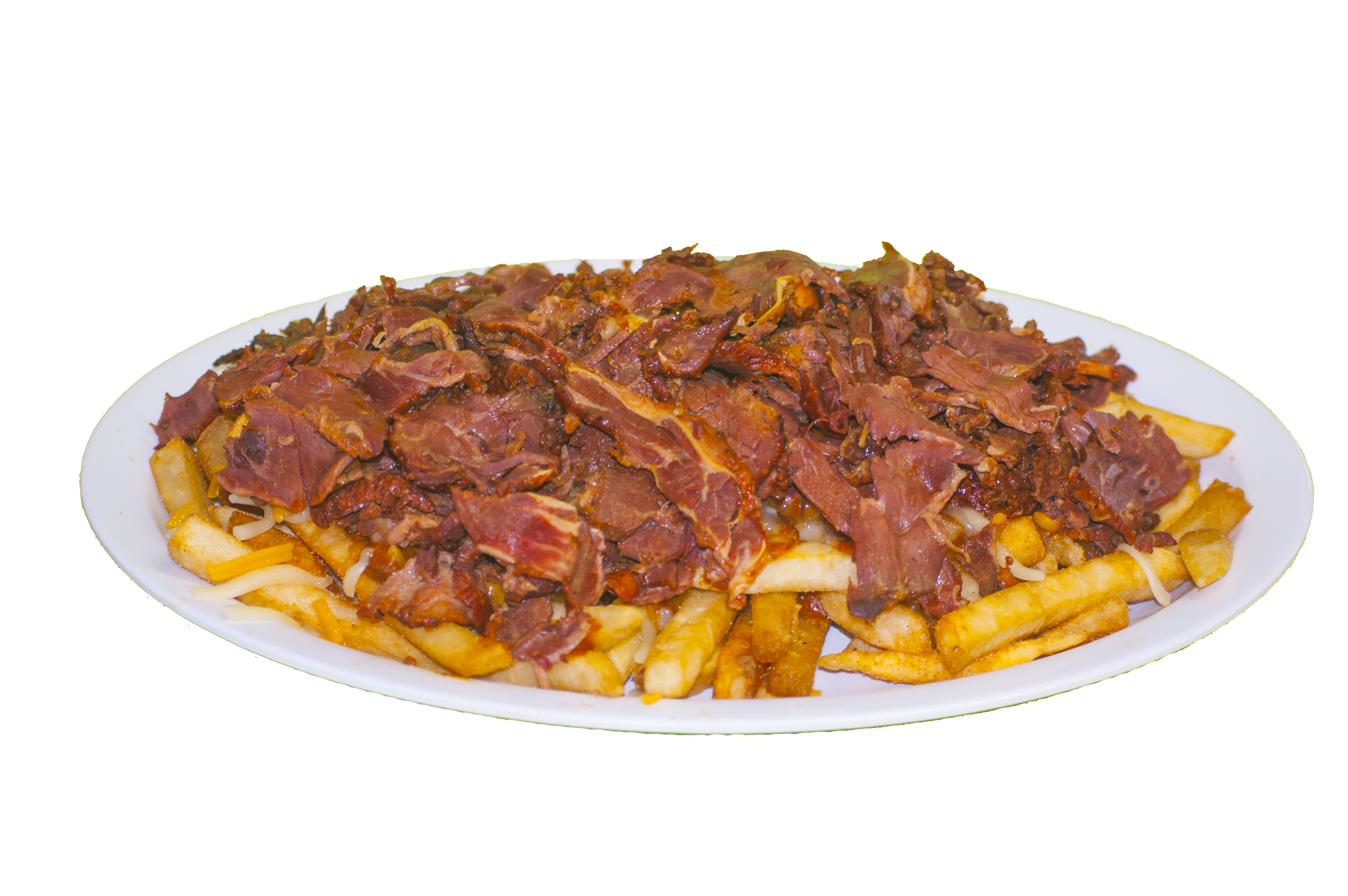 Order Large Chilli Cheese Fries with Pastrami food online from Savory Burger store, Long Beach on bringmethat.com