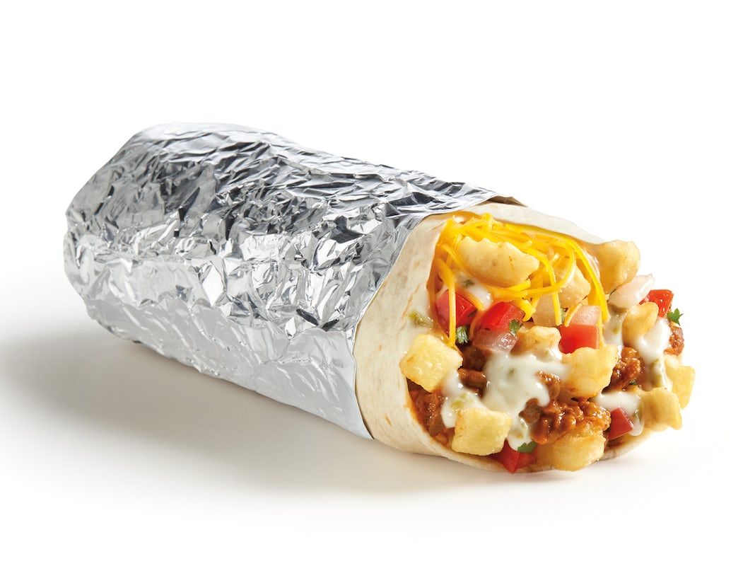 Order Epic Beyond Loaded Queso Burrito food online from Del Taco - Warner Robins store, Centerville on bringmethat.com