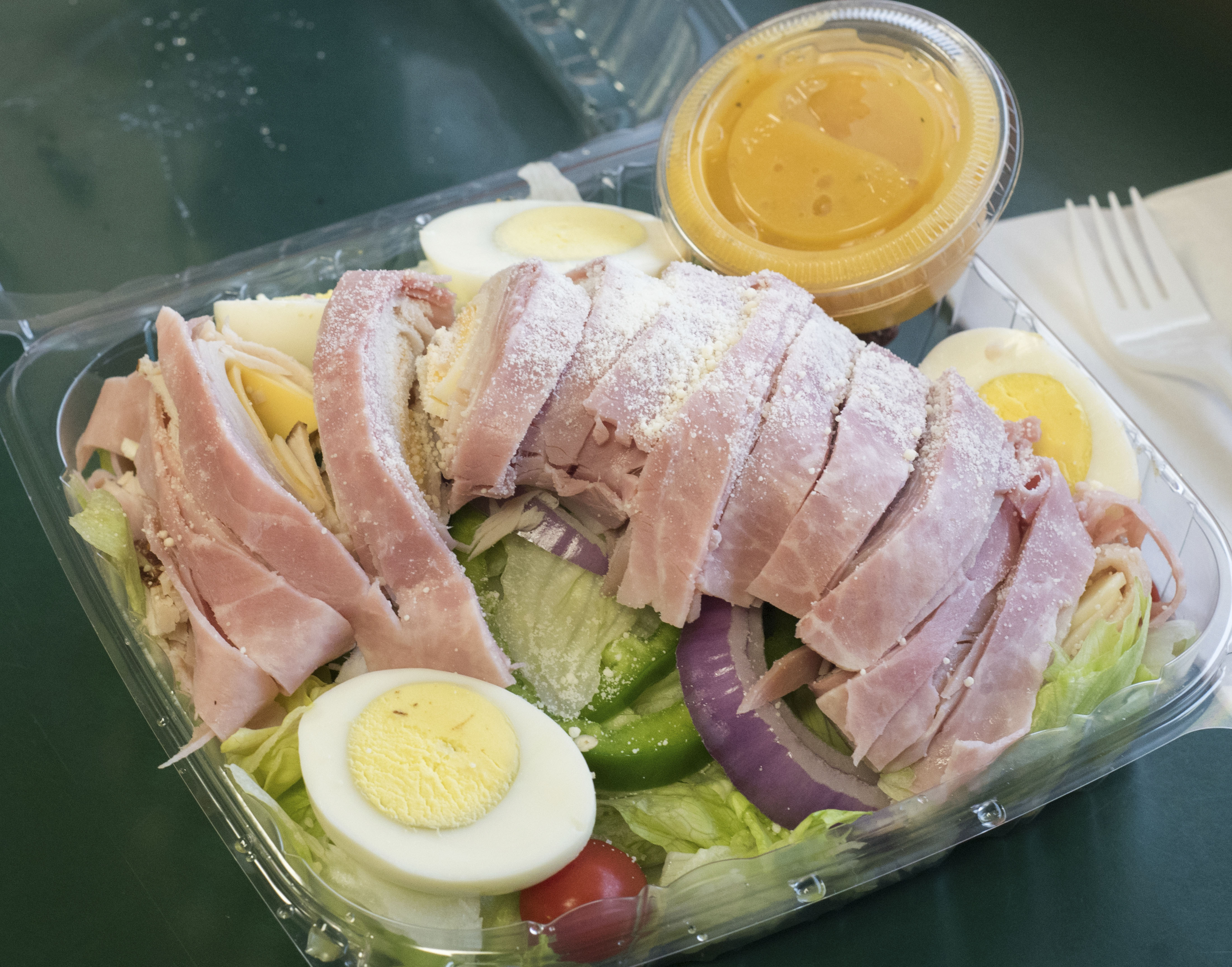 Order Large Chef's Salad food online from Perry's Pizzeria store, Middle River on bringmethat.com